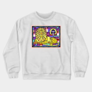 Stained Glass 13 (Style:6) Crewneck Sweatshirt